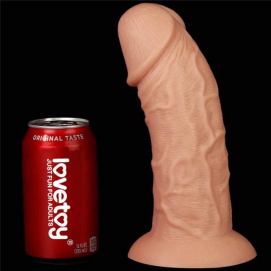 LoveToy Realistic Curved Dildo 9,5