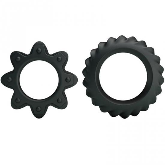Baile Ring Flowering Silicone - Sada pružných erekčních kroužků