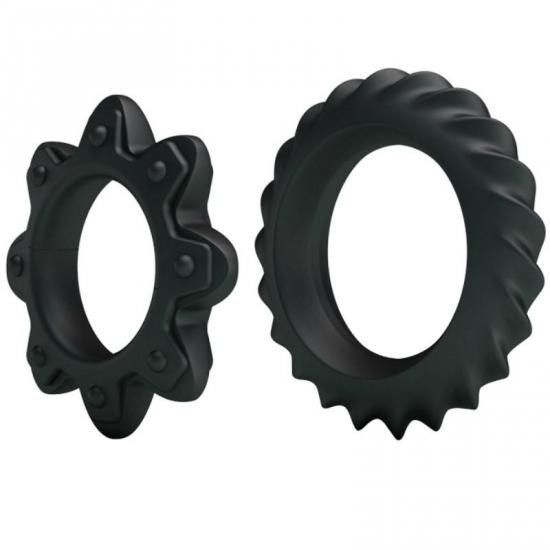 Baile Ring Flowering Silicone - Sada pružných erekčních kroužků