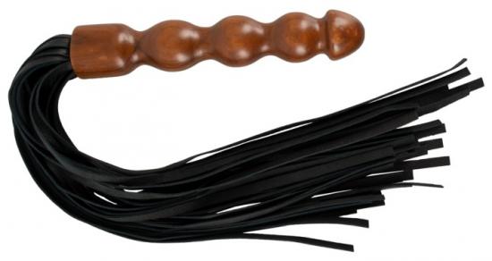 Leather Flogger Wood ZADO