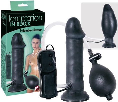 Temptation in Black Vibrator