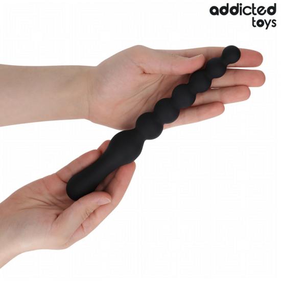 Addicted Toys Double Anal Massager Silicone (24 cm), anální stimulátor