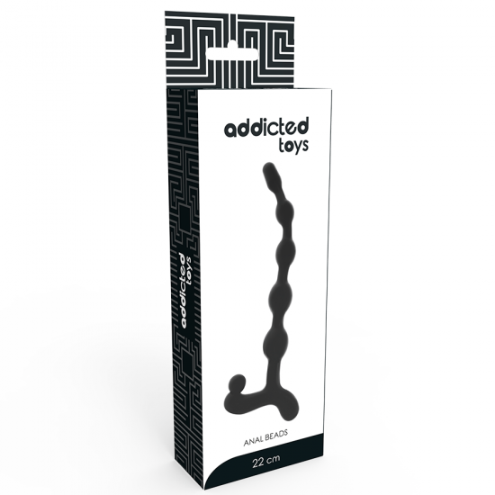 Addicted Toys Anal Beads 22cm Black