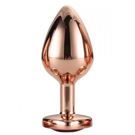 Dream Toys Gleaming Love Plug Rose Gold Medium