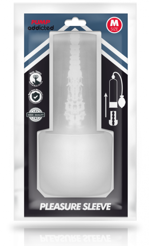 Masturbátor Pleasure Sleeve pro PUMP ADDICTED