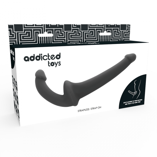 Addicted Toys Strapless Strapon Black