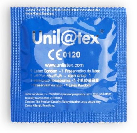Unilatex Lubrikované Kondomy 144 Ks