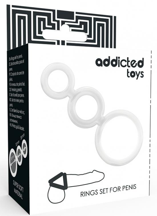 Addicted Toys Rings Set For Penis