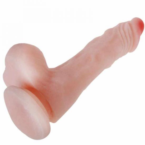 Cock Realistic Dildo Flesh 21.6 Cm