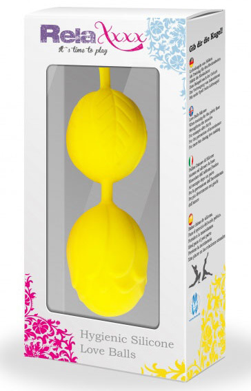 RelaXxxx Love Balls Yellow