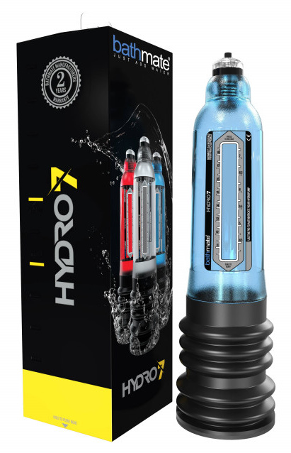 Bathmate Hydro7 vakuová pumpa pro muže - modrá Bathmate Hydro7 vakuová pumpa pro muže - modrá