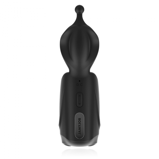 Jamyjob Rechargeable Head Stroker Masturbator Black