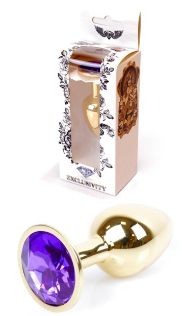 Boss Series Jewellery Gold Purple