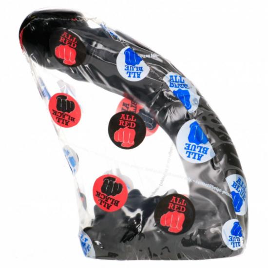Realistické dildo ALL BLACK 19 cm černé