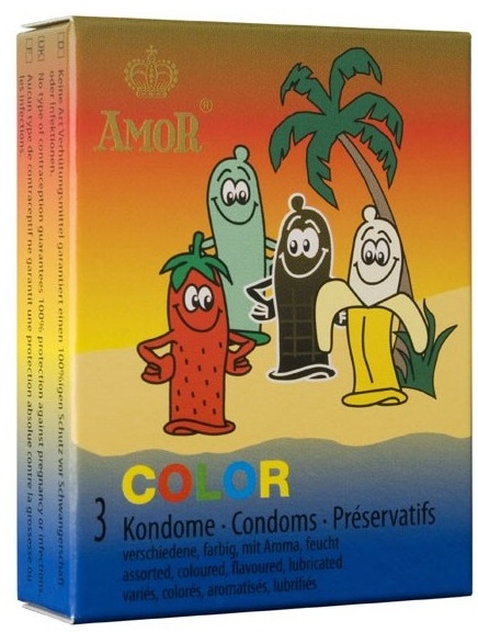 AMOR Color 3 pcs pack