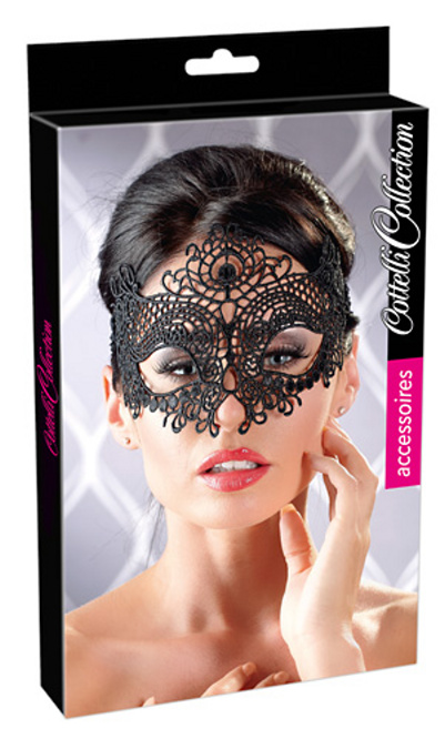 Cottelli Embroidered Mask - Maska na oči 2480298 Cottelli Embroidered Mask - Maska na oči 2480298