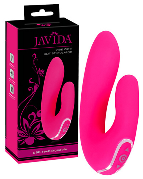 Javida Vibe with Clit Stimulator Javida Vibe with Clit Stimulator