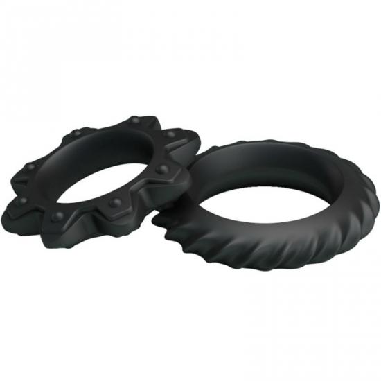 Baile Ring Flowering Silicone - Sada pružných erekčních kroužků