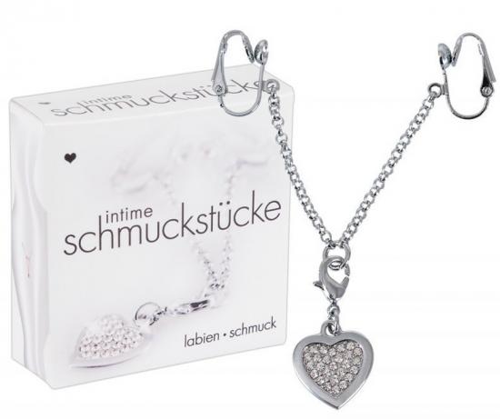 Intimní šperk Intimate Heart-shaped Chain