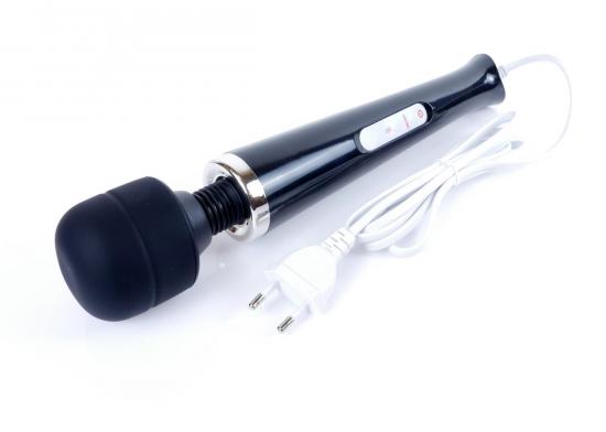 Boss Series Magic Wand Cable - Wand Vibrátor Černý