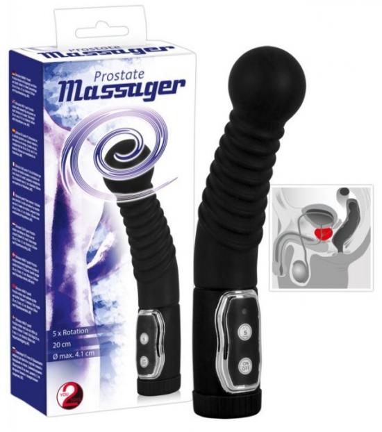 You2Toys Prostate Massager - otáčivý vibrátor na masáž prostaty