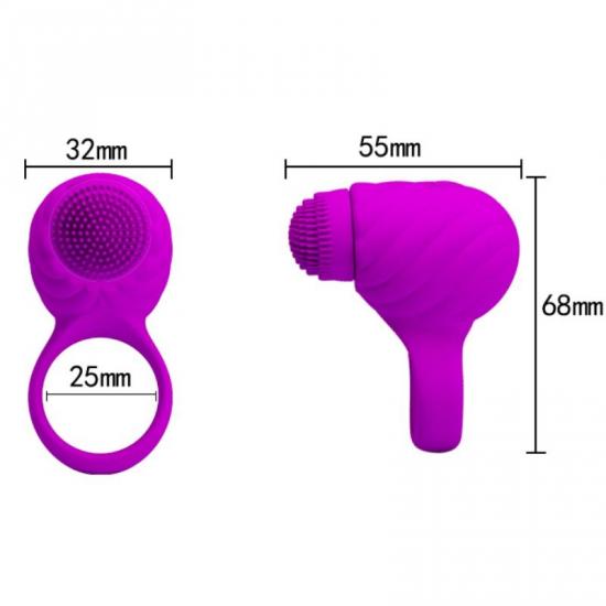 Florence Rechargeable Rotation Ring Purple