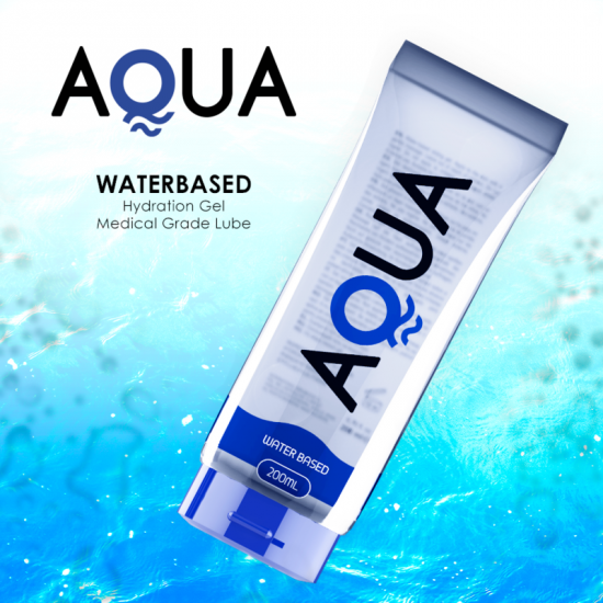 Aqua Quality Waterbased Lubricant 200ml