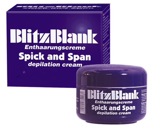 BlitzBlank Enthaarungscreme depilační krém 125 ml