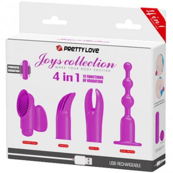 Pretty Love 4 In 1 Vibrating Stimulators