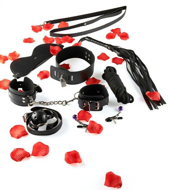 ToyJoy BDSM Starter Kit 7dílná sada pro BDSM hrátky ToyJoy BDSM Starter Kit 7dílná sada pro BDSM hrátky