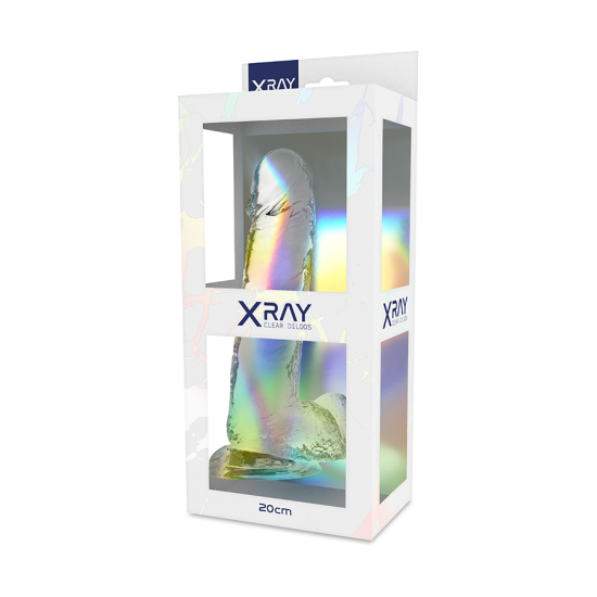 X RAY XRAY CLEAR COCK S KOULE 20CM X 4.5CM