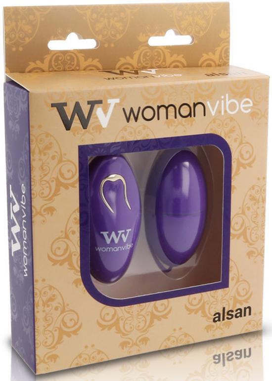 Womanvibe Alsan Egg Remote Control Purple