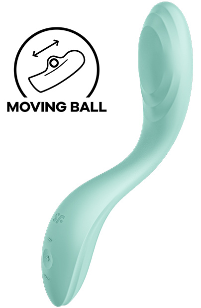 Satisfyer Luxusní kuličkový Rrrolling Pleasure Mint na bod G