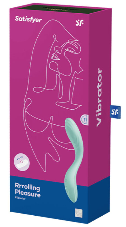 Satisfyer Luxusní kuličkový Rrrolling Pleasure Mint na bod G