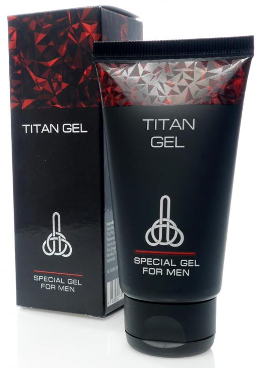 Titan Gel Gold Special Gel for Men 50ml