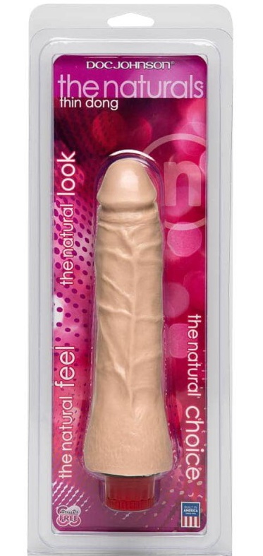 DOC JOHNSON - Realistický vibrátor Nature Doc Johnson 17,5 x 4 cm.
