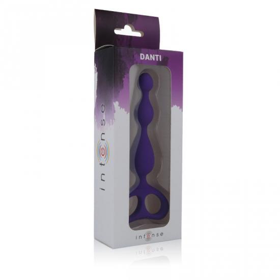 Anální stimulátor INTENSE Danti fialový (17,5 cm)