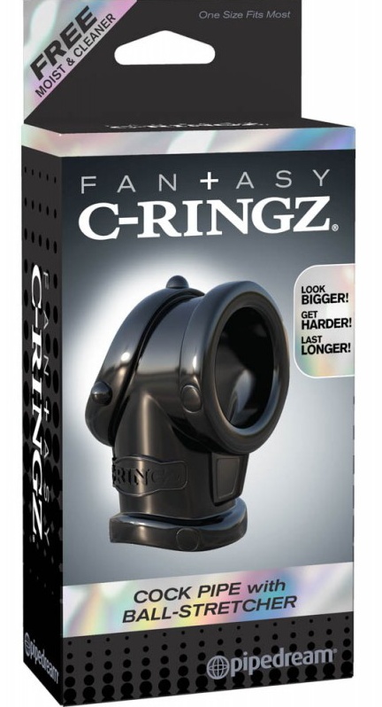 Fantasy C-Ringz Cock Pipe with Ball Stretcher