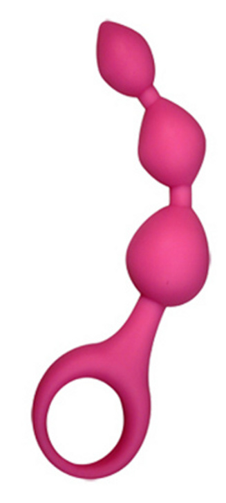 Cnex Triball Amuse G Pink - Anální korálky růžové Růžový Cnex Triball Amuse G Pink - Anální korálky růžové Růžový