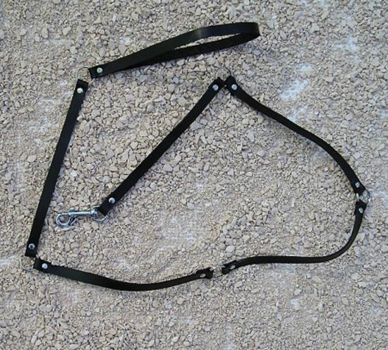 Černé vodítko S/M