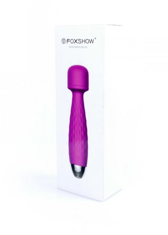 Silicone AV Massager Purple