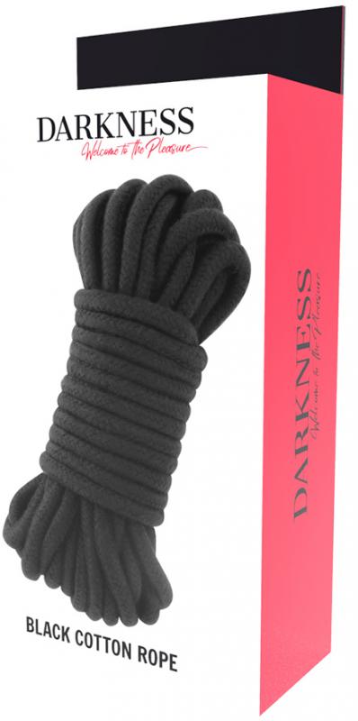 DARKNESS japonské lano na bondage 5 m černé