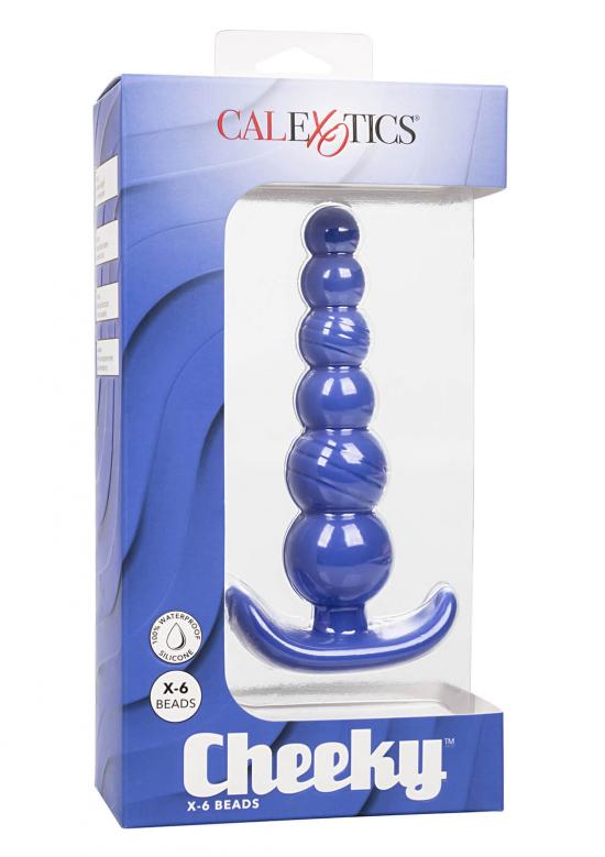 CalExotics Cheeky X-6 Beads Blue