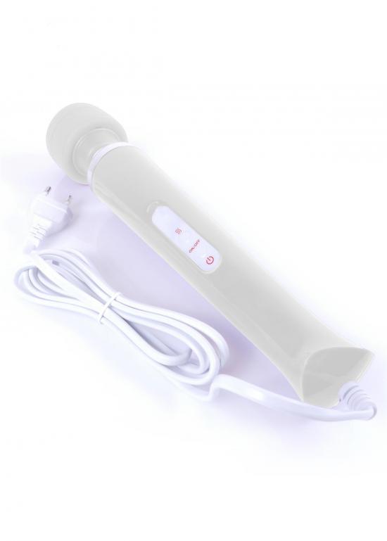 Boss Series Magic Wand Cable - Wand Vibrátor Bílý