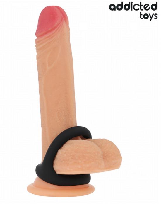 Addicted Toys Thick Triple Penis Ring, trojitý erekční kroužek