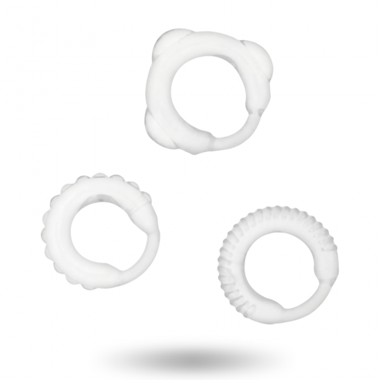 Addicted Toys C-Ring Set Clear