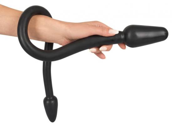 Rebel Dvojitý Plug černý anál kónus