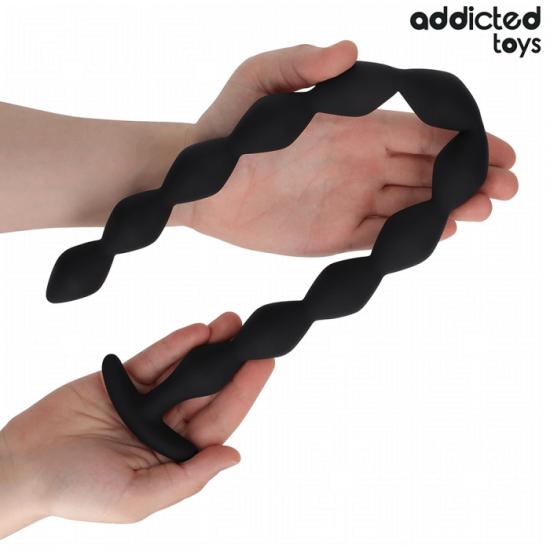 Addicted Toys Extra Long Silicone Anal Plug, extra dlouhá anální hračka