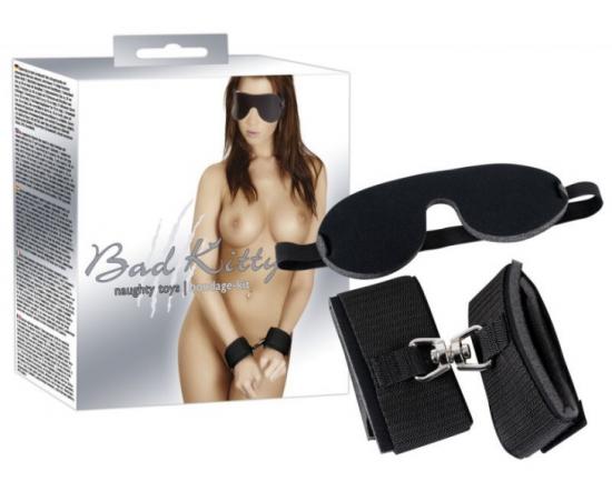 Bad Kitty Wristcuffs Eyemask
