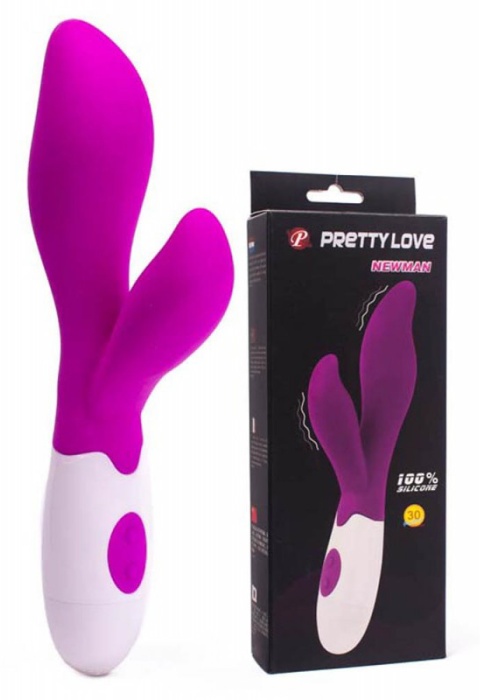 Pretty Love Newman 30 - Vibrátor rabbit Růžový